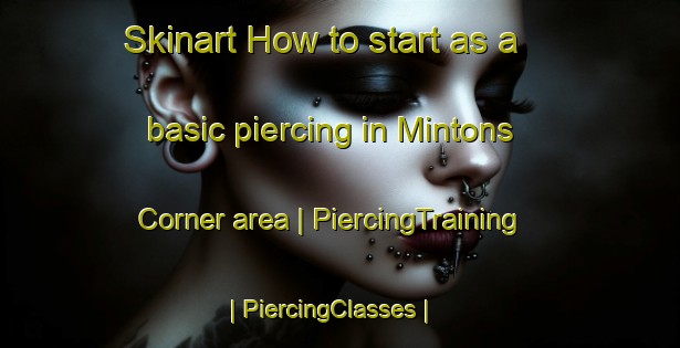 Skinart How to start as a basic piercing in Mintons Corner area | PiercingTraining | PiercingClasses | SkinartTraining-United States